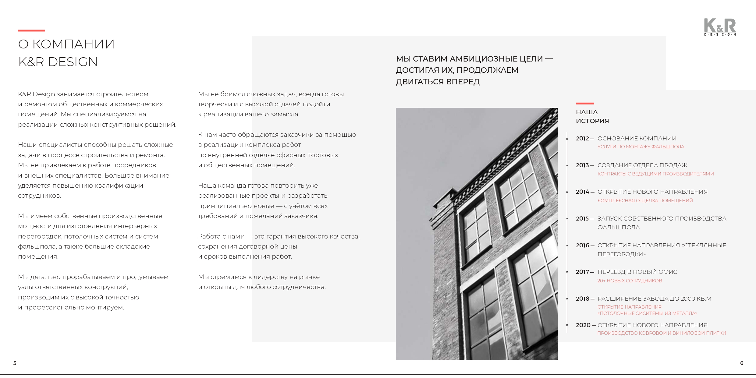 Производитель K&R Design