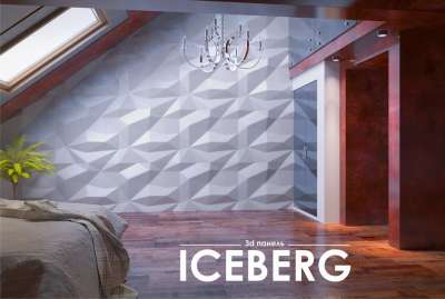 Iceberg гипс 3D панельдері